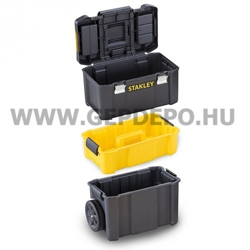 Stanley Essential 3in1 gurulós szerszámláda 18