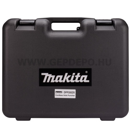 Makita DPP200ZK akkus lyukasztó géptest kofferben 18V LXT