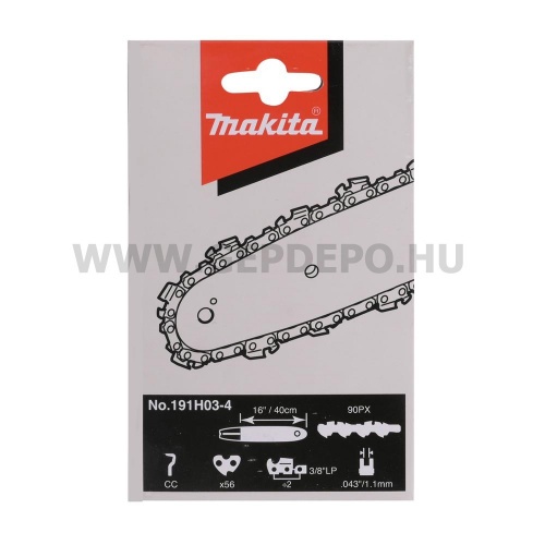 Makita Dolmar fűrészlánc 40 cm 90PX 3/8" 1,1mm 56 szem