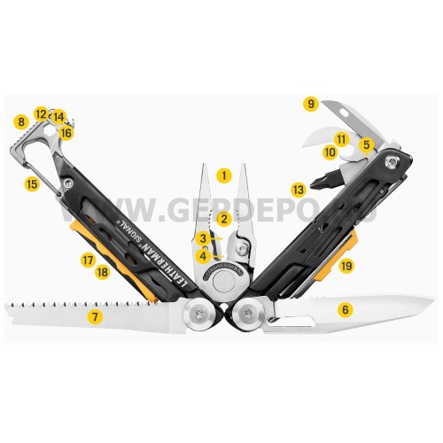 Leatherman Signal multiszerszám, cobalt