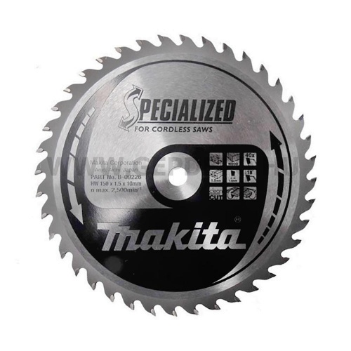 Makita Specialized körfűrészlap 150mm f:10 Z40