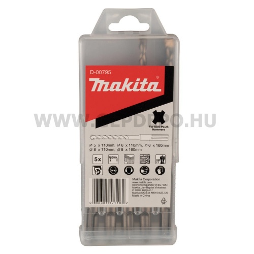 Makita SDS-Plus fúrószár készlet - 5 részes