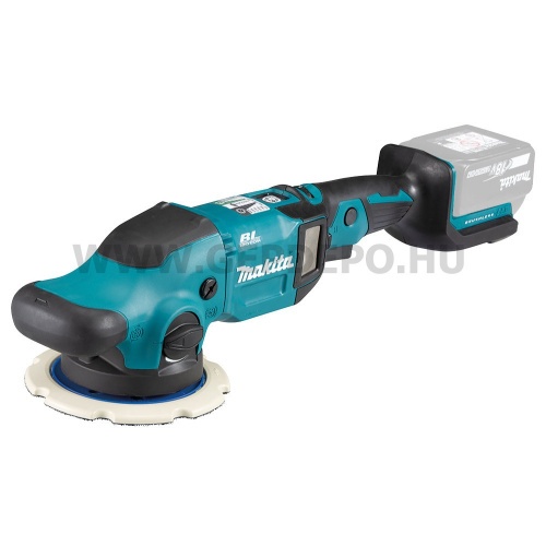 Makita DPO600ZX1 akkus polírozó géptest