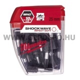 Milwaukee Shockwave impact bit CD TX20 25 mm 25db/csomag