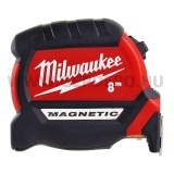 Milwaukee Prémium Mágneses Mérőszalag  8 m / 27 mm