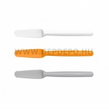 Fiskars Functional Form kenőkés szett 3db műanyag késsel (fehér, sárga, szürke)