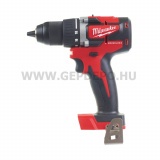 Milwaukee M18 CBLDD-502C akkus kompakt szénkefe nélküli fúrócsavarozó géptest kofferben