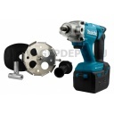 Makita DUT130RTE akkus keverő gép 18V LXT