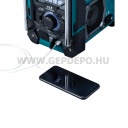 Makita DMR301 akkus Bluetooth rádió töltő funkcióval 10,8V-12V Max CXT 18V LXT (230V)