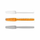 Fiskars Functional Form kenőkés szett 3db műanyag késsel (fehér, sárga, szürke)
