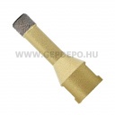 Abraboro GOLD PRÉMIUM csempe és kerámiafúró gyémántbevonattal, M14, 32 mm