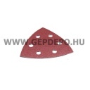 Makita delta csiszolópapír piros 93x93mm K150 10db
